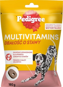 Przysmak dla psów Pedigree Multivitamins Dbałość o stawy z kurczakiem 180 g (5010394005302)