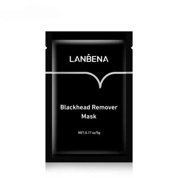 Полоска-пластырь Lanbena Deep Cleansing Nose Strips для носа от черных точек с бамбуковым углем 5 мг