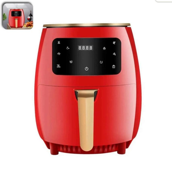Мультипіч аерофритюрниця для смаження без масла Air Fryer Su Tai ST 805 аерогриль 6 л 1800Вт Червона (KS343565677)