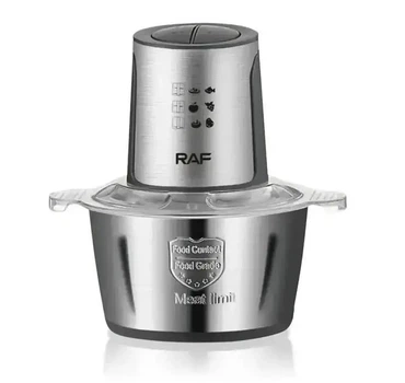 Блендер измельчитель Raf Food Processor R7019 800W металлическая чаша на 1.2 литра2 скорости