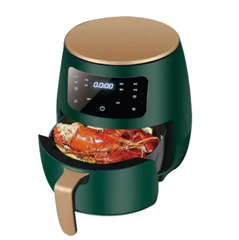 Аэрогриль Su Tai 505 1800W аэрофритюрница безмасляная для приготовления без масла с регулировкой температуры 6 л зеленая