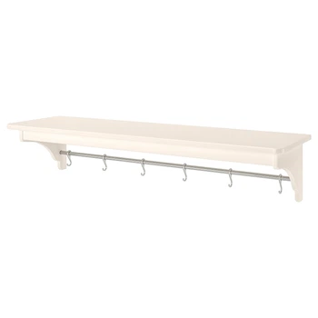 Поличний модуль IKEA TORNVIKEN навісна 120x24 білий 603.916.61