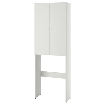 Шкаф для стиральн машины IKEA НЮШЁН белый, 65x190 см 104.964.77