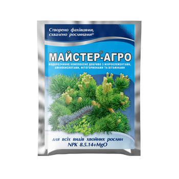 Удобрение Ф-Мастер-Агро для всех видов хвойных растений 25 г