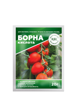 Удобрение Ф-борная кислота 20 г
