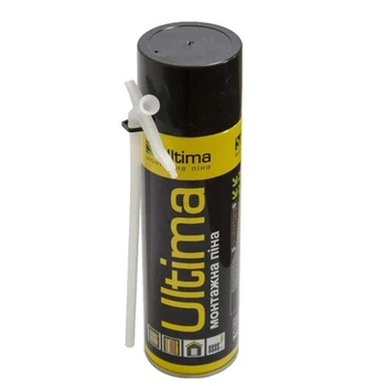 Поліуретанова монтажна піна, всесезонна 500ml ПТ-9633 ULTIMA