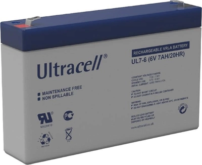Akumulator Ultracell Battery 7aH/6V (5713570004105)