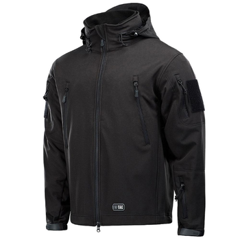 Куртка M-Tac Soft Shell з підстібкою Black S