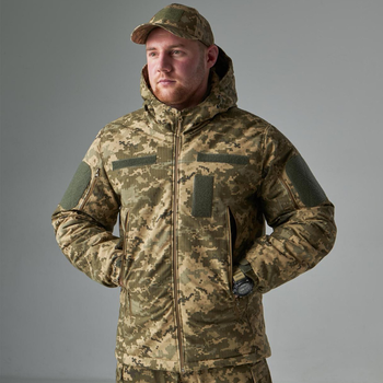 Мужская зимняя куртка Rip-stop с подкладкой Omni-Heat до -15°C пиксель размер 2XL