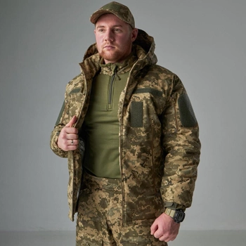 Чоловіча зимова куртка Rip-stop з підкладкою Omni-Heat до -15°C піксель розмір 2XL