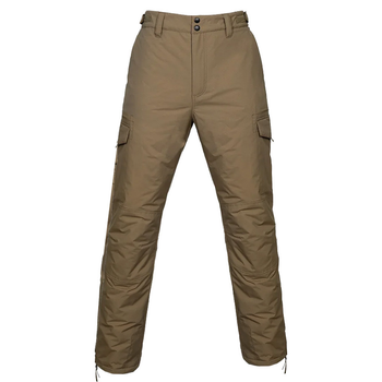 Чоловічі Штани на холлофайбері койот / Утеплені брюки Фінетекс розмір S