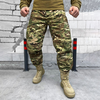 Мужские зимние брюки на синтепоне / Влагозащищенные штаны "paradox" с атласной подкладкой мультикам размер 3XL