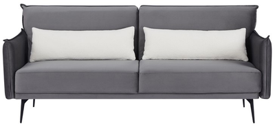 Софа розкладна Vetro Mebel Пачо Вугільна (Pacho-coal-extension-sofa)