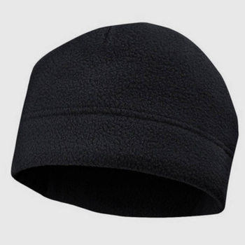 Флисовая шапка "Military" черная размер S