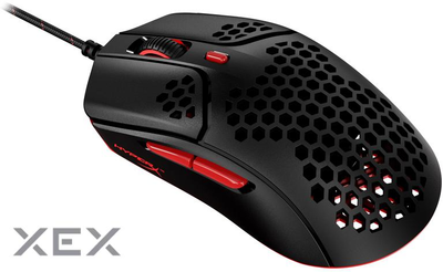 Мышь HyperX Pulsefire Haste USB Black/Red (HMSH1-A-RD/G, 4P5E3AA)