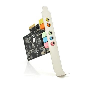 Звуковая карта PCI-E - 5.1CH, 3D 4.1, Windows 98 / Windows2000 / XP / NT win7 (YT-SC-PCI-E - 5.1CH) VOLTRONIC