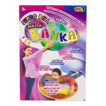 Мегакуля Epee Jumbo Ball Craze Of Colors Біла (8591945092196)