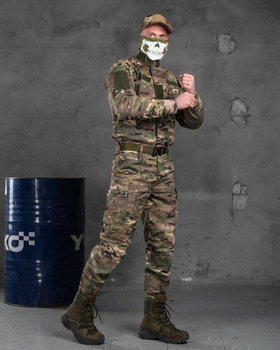 Тактический костюм военный Уставной ( Китель + Штаны ), Камуфляж: Мультикам, Размер: M