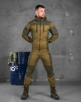 Тактический военный костюм горка Kebbra ( Куртка + Штаны ), Камуфляж: Олива, Размер: L