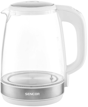 Электрочайник Sencor Strix SWK2190WH white glass