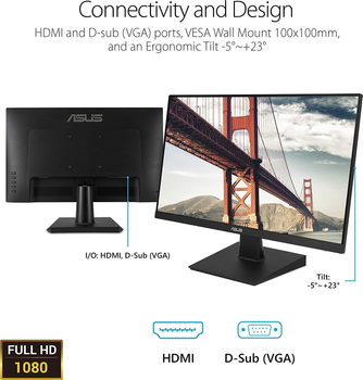 Монитор ASUS VA27EHE (90LM0557-B01170)