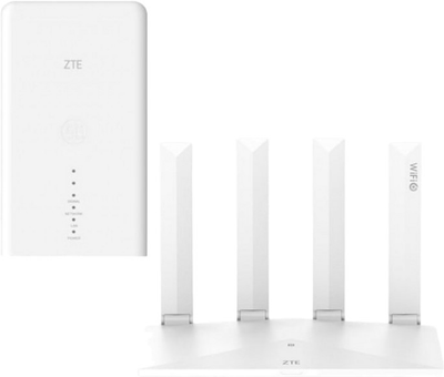 Комплект ZTE Антена MC889 + Роутер T3000 White (6902176092138)