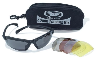 Защитные очки со сменными линзами Global Vision C-2000 KIT сменные линзы