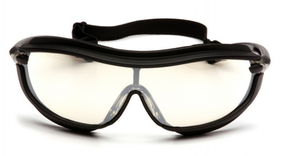 Защитные очки с уплотнителем Pyramex XS3-PLUS (Anti-Fog) (indoor/outdoor mirror) зеркальные полутемные