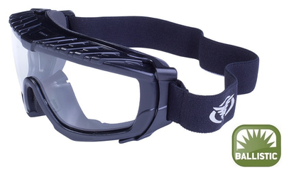 Защитные очки с уплотнителем Global Vision BALLISTECH-1 (clear) прозрачные