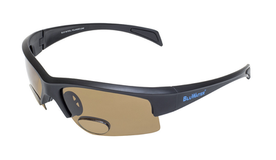 Поляризаційні окуляри біфокальні BluWater Bifocal-2 (+3.0) Polarized (brown) коричневі