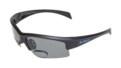 Поляризационные очки бифокальные BluWater Bifocal-2 (+2.0) Polarized (gray) серые