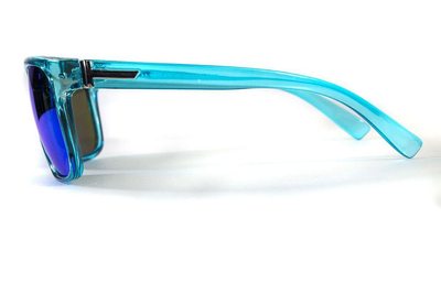 Окуляри захисні відкриті Swag GA-DAY (G-Tech ™ blue) сині дзеркальні
