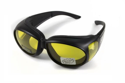 Защитные очки с уплотнителем Global Vision OUTFITTER (yellow) желтые
