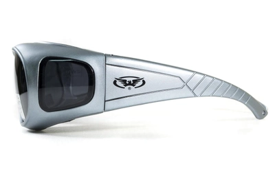 Защитные очки с уплотнителем Global Vision OUTFITTER Metallic (gray) серые
