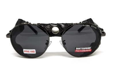 Захисні тактичні окуляри Global Vision Aviator-5 GunMetal (gray)