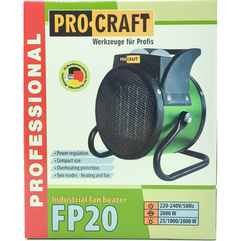Тепловентилятор PRO-CRAFT FP-20