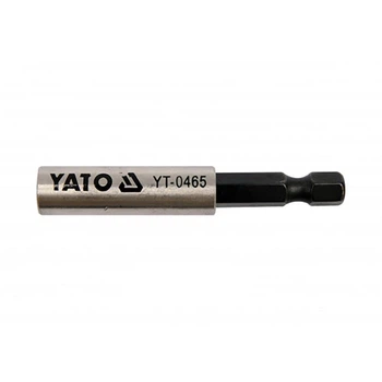 Держатель магнитный отверточных насадок YATO: 1/4", L=60 мм