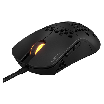Геймерська миша з сенсором PixArt 3335 HATOR Stellar Pro Black (HTM-540)