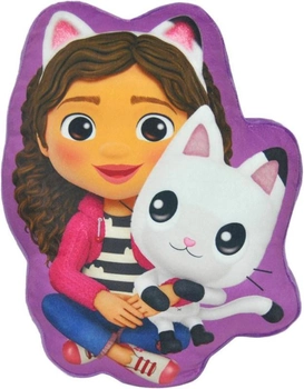Poduszka dla dzieci Gabby's Dollhouse Gabby and Pandy Paws 35 cm (8435507876643)