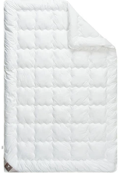 Одеяло IDEIA Super Soft Premium всесезонное полуторное 140x210 Антиаллергенный искусственный лебяжий пух Белое хлопок перкаль (4820182654015)