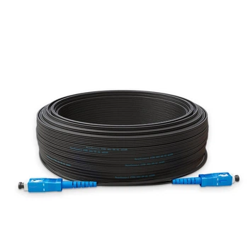 Патч-корд оптичний NanoConnect FTTH SC/UPC-SC/UPC Чорний LSZH, Singlemode G.652.D, Simplex - 25 м
