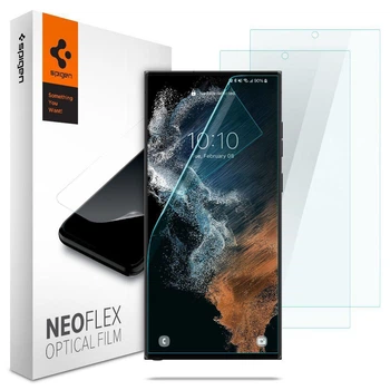 Защитная пленка Spigen для Samsung Galaxy S22 Ultra - Neo Flex, 2 шт (AFL04137)