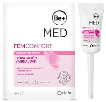 Крем Be+ Med FemConfort для інтимної гігієни 8 x 6 мл (8470001990631)
