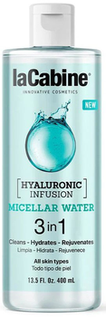 Woda micelarna La Cabine Hialuronic Infusion Perfect Clean 3 w 1 400 ml (8435534406196)