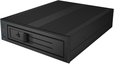 Obudowa zewnętrzna ICY BOX dla SSD/HDD 3.5" SAS/SATA III Black (IB-176SSK-B)