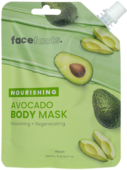 Маска для тіла Face Facts Avocado Body Mask Nourishing живильна 200 мл (5031413928808)