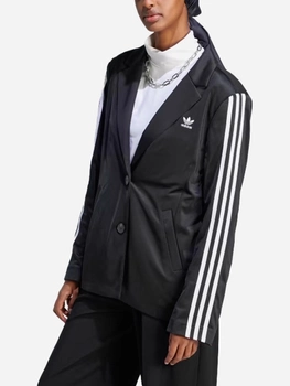 Піджак подовжений жіночий Adidas Adicolor Classics 3-Stripes Blazer "Black" IK0440 38 Чорний (4066761240990)