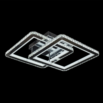 Люстра LED+хрусталь Свет хром з пультом SY-19381/2 CR 160W
