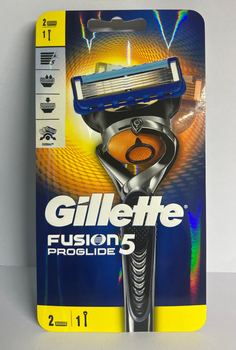 Станок для гоління Gillette Fusion 5 ProGlide (2 касети + підставка)