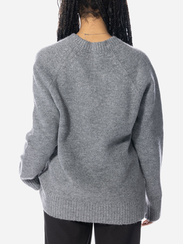 Pulower damski Olaf V-Neck Oversized Sweater WMN "Heather Grey" W140710-HEATHER-GREY S Szary (8720104770433)